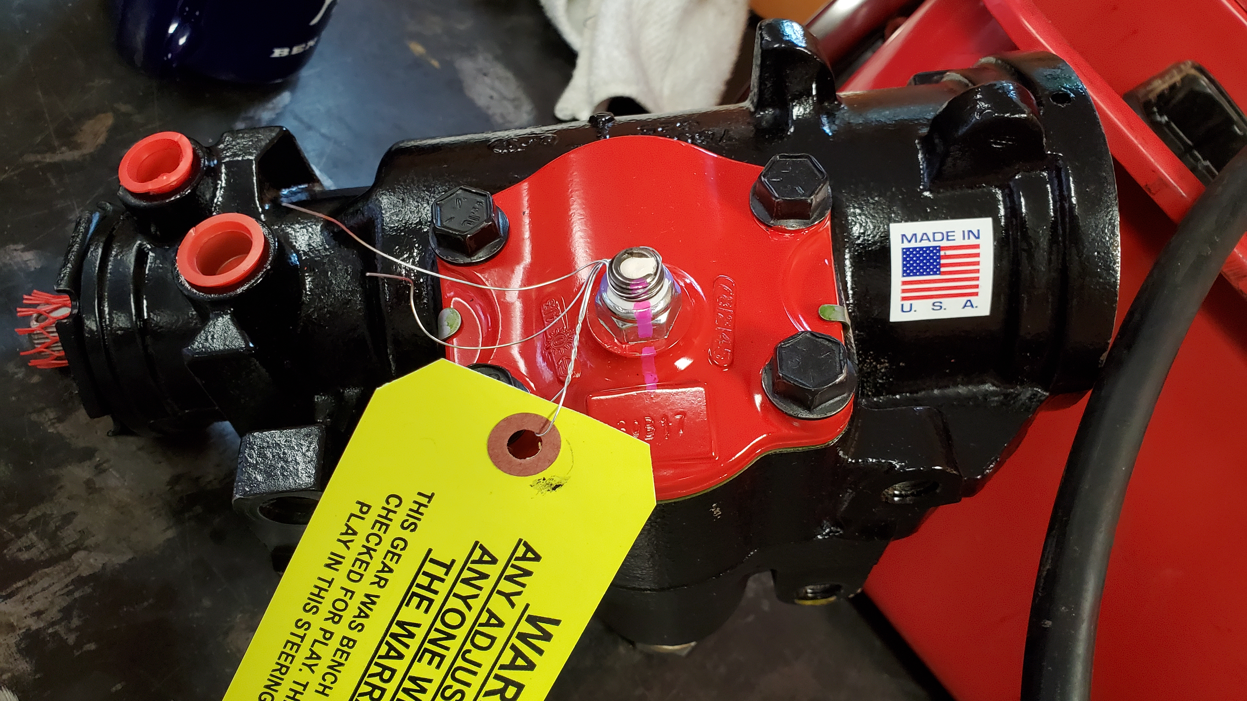 Red-Head steering gear